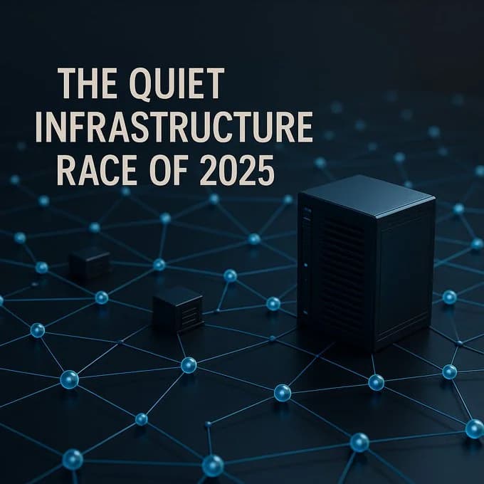 The Quiet Infrastructure Race of 2025